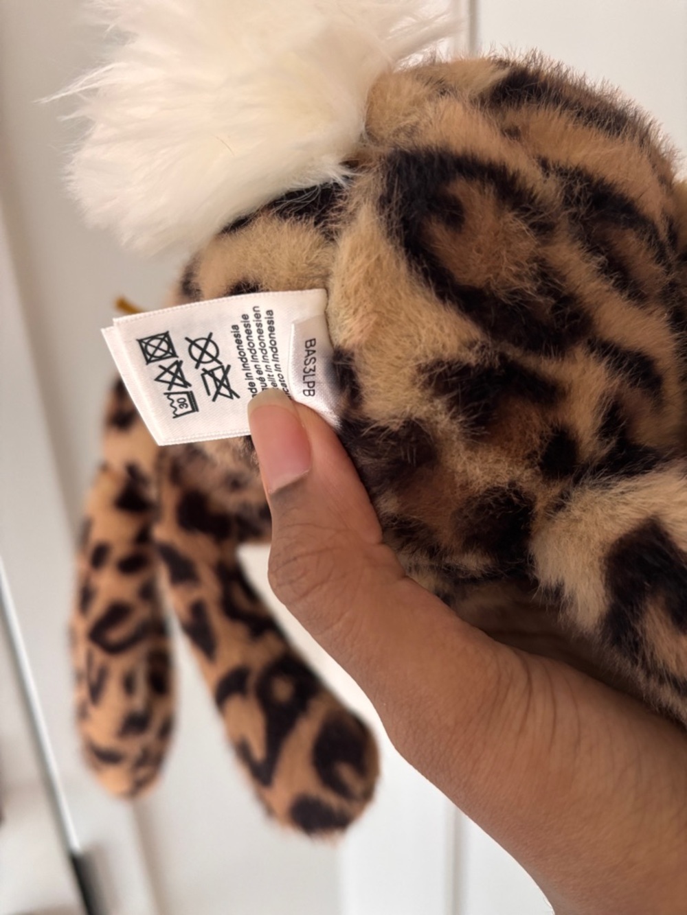 Jellycat Cobblehop Leopard Print Bunny Plush - Picture 4 of 5